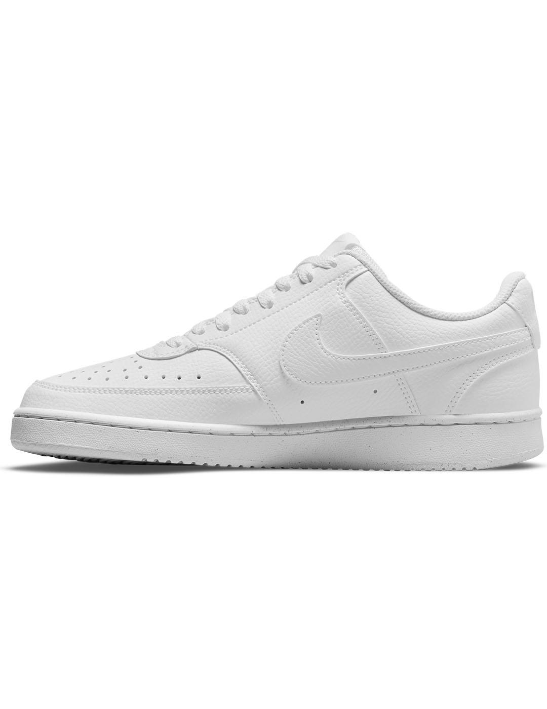 Nike court vision low white