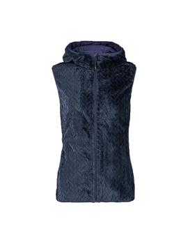 CMP WOMAN VEST FIX HOOD