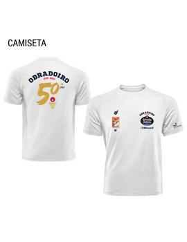 CAMISETA OBRADOIRO ALGODON BLANCA