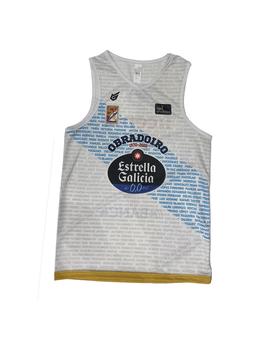 CAMISETA OBRADOIRO TIRAS LETRAS GALLEGAS