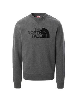 SUDADERA THE NORTH FACE M DREW PEAK CREW LT TNFMEDIUMGRY,