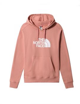 SUDADERA THE NORTH FACE W LHT DREW PEAK HD ROSE DAWN