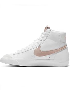 ZAPATILLA NIKE W BLAZER MID 77 white/pink