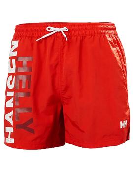 BAÑADOR HELLY HANSEN CASCAIS TRUNK ALERT RED