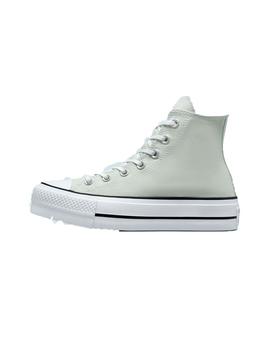 ZAPATILLA CONVERSE CTAS LIFT HI LIGHT SILVER/BLACK/WHITE