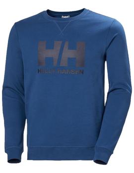 SUDADERA HELLY HANSEN LOGO CREW SWEAT AZUL