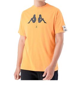 CAMISETA KAPPA 222 BANDA PARTS ORANGE