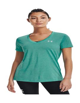 CAMISETA UNDER ARMOUR TECH SSV-SOLID-GRN