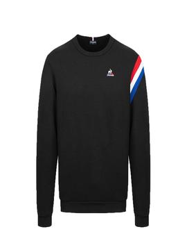 SUDADERA LE COQ SPORTIF TRI CREW SWEAT Nº1 M BLACK/N.O.W/B.