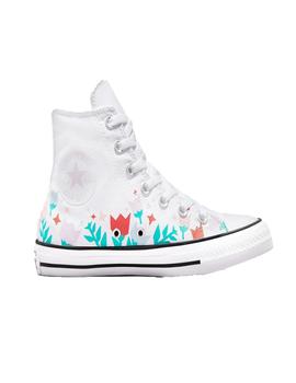 ZAPATILLA CONVERSE CTAS HI WHITE/MULTI/BLACK