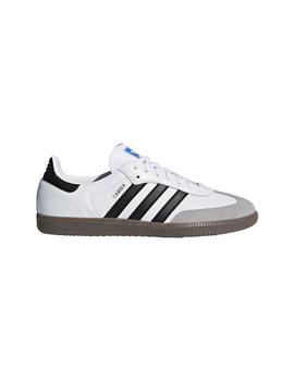 ZAPATILLA UNISEX ADIDAS SAMBA OG BLANCA PIEL