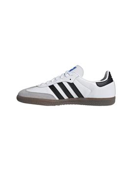 ZAPATILLA UNISEX ADIDAS SAMBA OG BLANCA PIEL