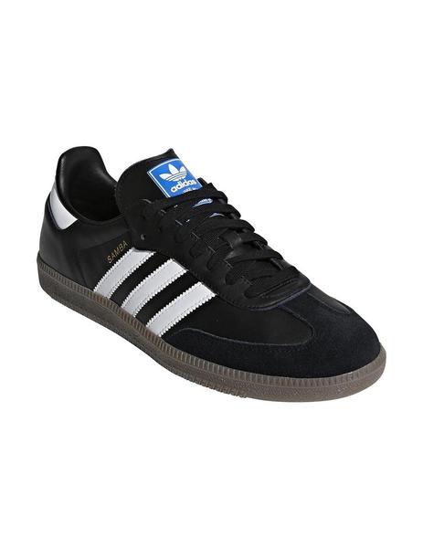 PARA HOMBRE ADIDAS SAMBA OG NEGRA PIEL