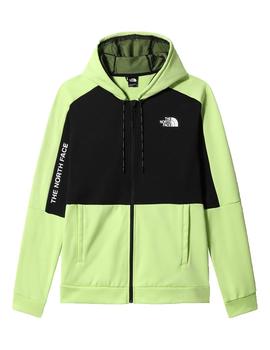 CHAQUETA THE NORTH FACE W MA FZ FLEECE SHARPGRN/TNFBLK