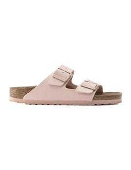 CHANCLA BIRKENSTOCK ARIZONA TEX VEG CANVAS SOFT PINK