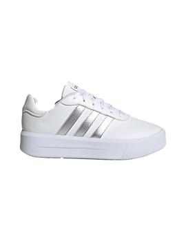 ZAPATILLA ADIDAS COURT PLATFORM FTWWHT/SILVMT/FTWWHT