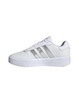 ZAPATILLA ADIDAS COURT PLATFORM FTWWHT/SILVMT/FTWWHT