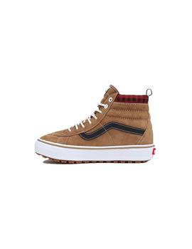 ZAPATILLA VANS SK8-Hi MTE-1 PLAID BROWN/BLACK