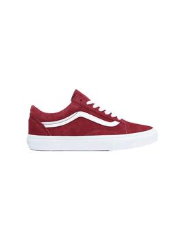 ZAPATILLA VANS OLD SKOOL  PIG SUEDE TAWNY PORT