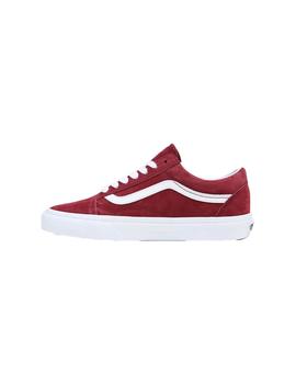 ZAPATILLA VANS OLD SKOOL  PIG SUEDE TAWNY PORT