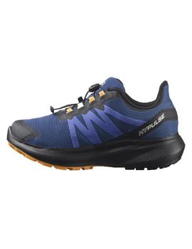 ZAPATILLA SALOMON HYPULSE GTX ESTATE BLUE/BLACK/BLZ