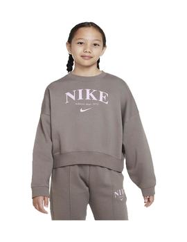 SUDADERA NIKE G NSW TREND FLC CREW