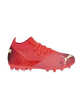 BOTA DE FÚTBOL PUMA FUTURE Z 3.4 MG FIERY CORAL-FIZZY