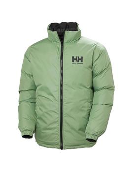 Chaqueta Helly Hansen Urban Reversible verde claro mujer