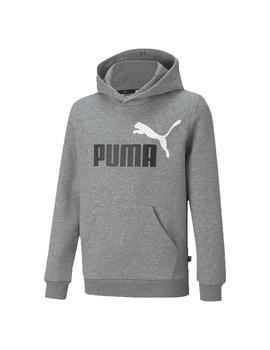 SUDADERA PUMA ESS+ 2 COL BIG LOGO HOODIE