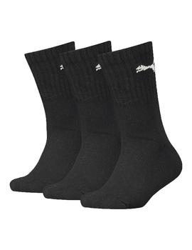 CALCETIN PUMA JUNIOR CREW SOCK 3P