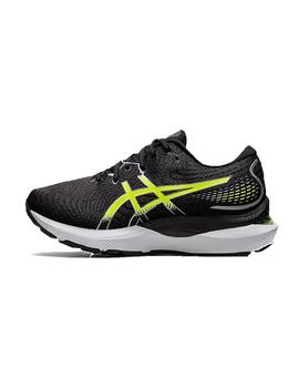 ZAPATILLA ASICS GEL CUMULUS 24 BLACK/HAZARD GREEN