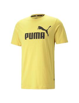 Puma ESS Logo Tee mustard seed