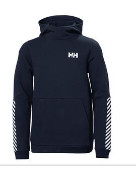 HELLY HANSEN JR ACTIVE HOODIE NAVY