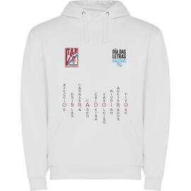 SUDADERA OBRADOIRO ALGODÓN LETRAS GALEGAS OBRADOIRO