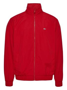 Chaqueta Tommy Jeans Essential Rojo para Hombre