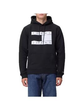 Sudadera Tommy jeans reg flag spray hoodie