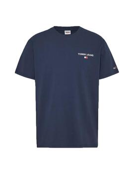 Camiseta Tommy Jeans Classic Linear Back Print