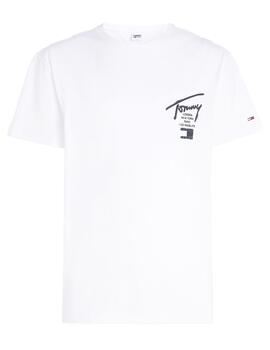 Camiseta Tommy Jeans Classic Spray signature