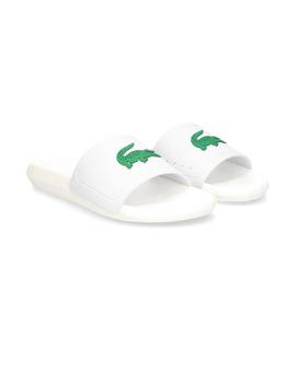 CHANCLA UNISEX LACOSTE CROCO SLIDE