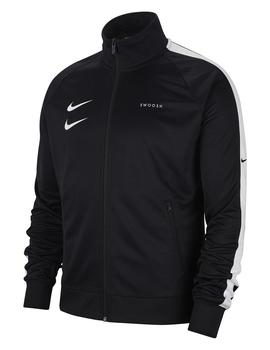 CHAQUETA NIKE SPORTSWEAR SWOOSH BLACK/WHITE/BLACK