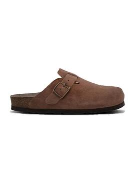 Zueco Genuins riva velour terra