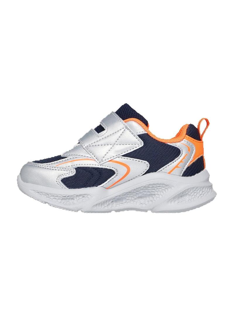 Zapatilla Skechers meteor-lights-glow spike