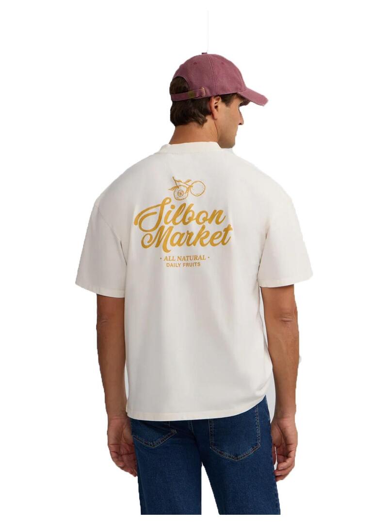 Camiseta Silbon Relaxed fit market