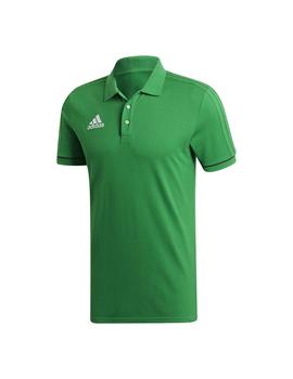 POLO HOMBRE ADIDAS TIRO17 CO VERDE ALGODON