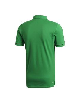 POLO HOMBRE ADIDAS TIRO17 CO VERDE ALGODON