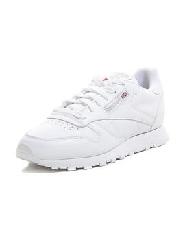 ZAPATILLA BLANCA PARA MUJER REEBOK CL LTHR