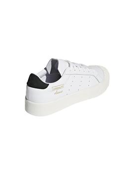 ZAPATILLA MUJER ADIDAS EVERYN W BLANCA PIEL