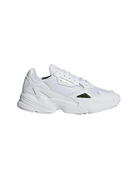 pintar En detalle filtrar ZAPATILLAS MUJER ADIDAS FALCON W PIEL BLANCAS