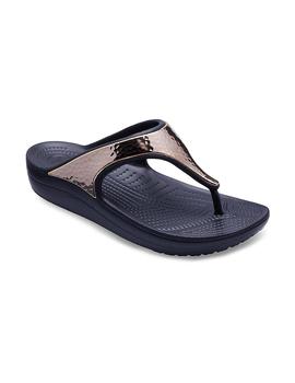 SANDALIA CROCS SLOANE HAMMERED MET FLIP W