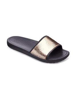 SANDALIA CROCS SLOANE HAMMERED MET SLIDE W